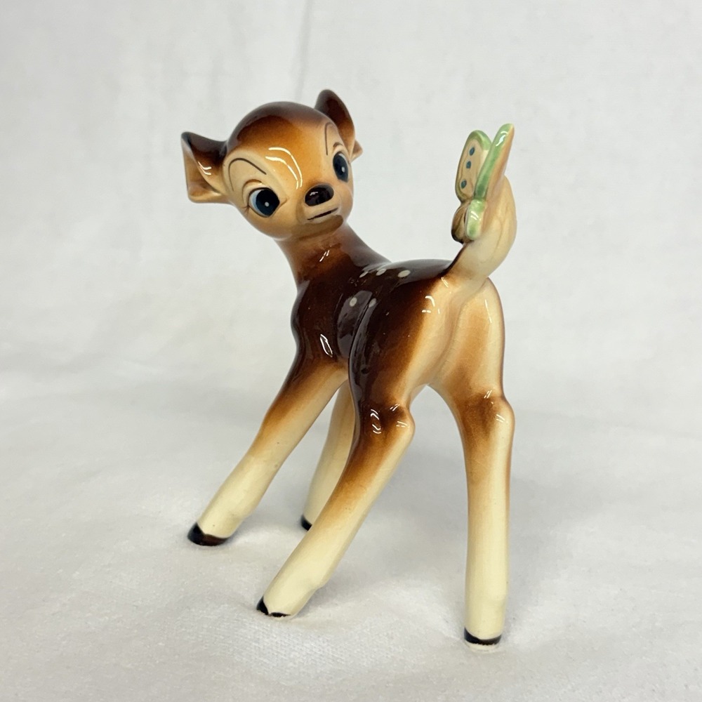 Vintage Bambi Ceramic Figurine Disney World Excellent Collector - Picture 8 of 9